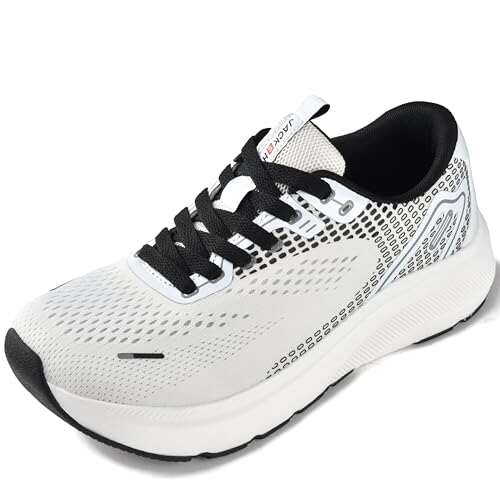 JACKSHIBO Wide Toe Box Shoes Women Arch Support Orthopedic