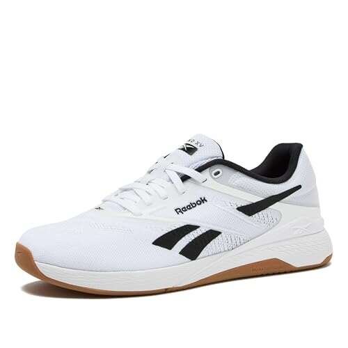 Reebok Nano X5 Mens Shoes, Cross Training, White Black Gum