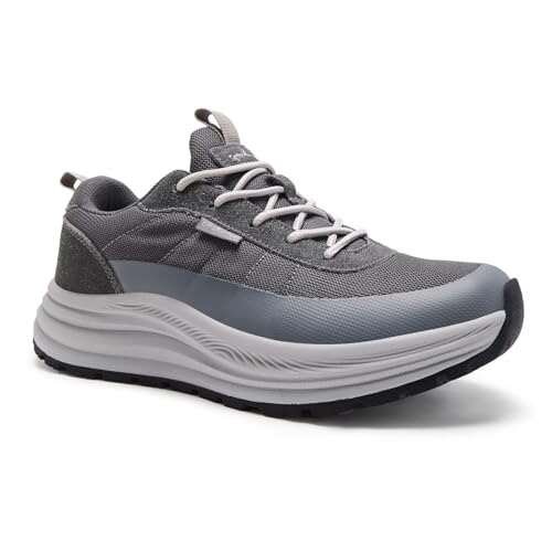 Men's Orthopedic Casual Walking Shoes: Arch Support Plantar...