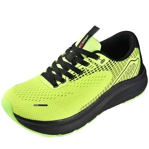JACKSHIBO Wide Toe Box Shoes for Men Arch Support Athletic