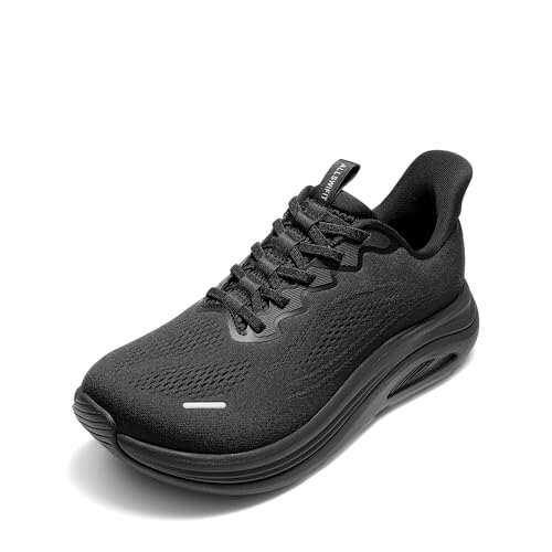 ALLSWIFIT Men's Slip On Wide Toe Box Arch Support Sneakers