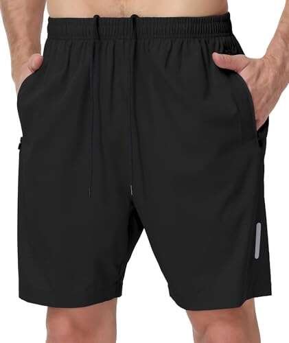 UUMIAER Mens Athletic Gym Shorts 7