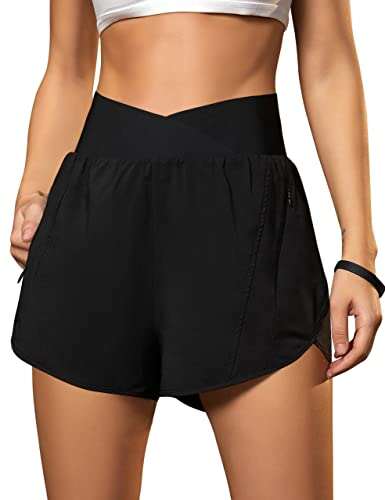 Blooming Jelly Women's Workout Shorts Athletic Running...