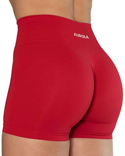 AUROLA Dream Collection Women Workout Shorts High Waist...