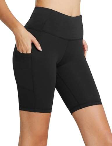 baleaf Biker Shorts for Women Workout Yoga Tummy Control...