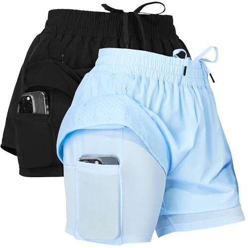Ultra Performance Womens Running Gym Shorts Women...