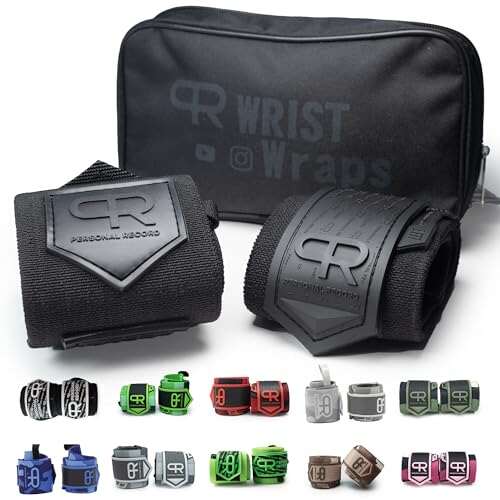 PR Personal Record Heavy Duty Premium Wrist Wraps Larry...