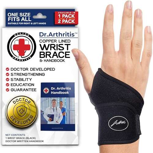 Doctor Developed Wrist Brace, Wrist Wraps for Carpal Tunnel...