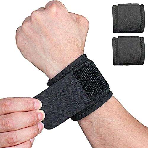YUNYILAN 2 Pack Wrist Brace Adjustable Wrist Support Straps