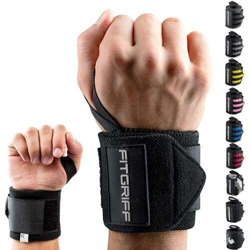 Fitgriff® Wrist Wraps for Weightlifting (18