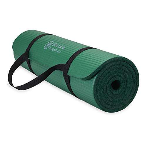 Gaiam Essentials Thick Yoga Mat - Fitness Cushioned...