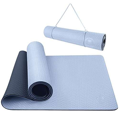 IUGA Yoga Mat Thick Non Slip Anti-tear Eco-Friendly Pilates