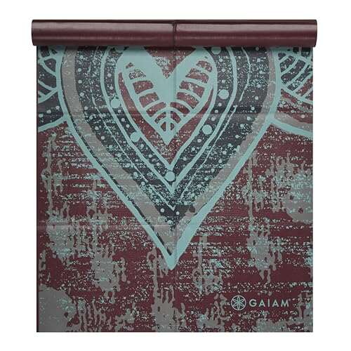 Gaiam Yoga Mat Folding Travel Fitness & Exercise 2mm