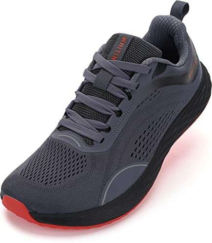 WHITIN Mens Wide Toe Box Zero Drop Road Running Shoes