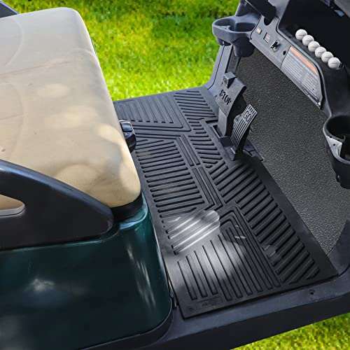 CartClan Golf Cart Floor Mat Fit Club Car Precedent Non-Slip
