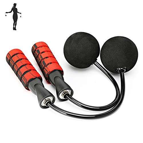 APLUGTEK Jump Rope, Training Ropeless Skipping Rope...