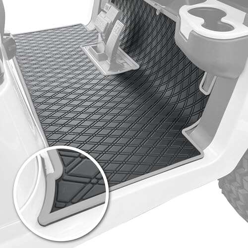 Xtreme MATS Club Car Compatible Golf Cart Mat Full Coverage