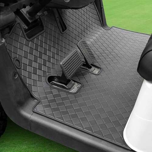 Cartalia Golf Cart Floor Liner Mat 8mm Rubber EZGO RXV