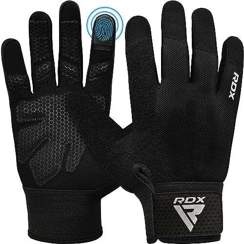 RDX Weight Lifting Gloves Gym Workout, Full Finger Touch...
