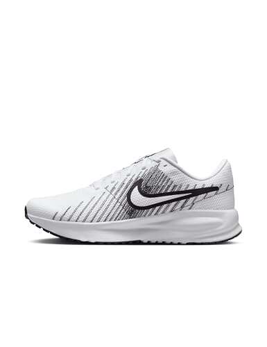 Nike Men's Run Defy Road Running Shoes, White/Black, 11