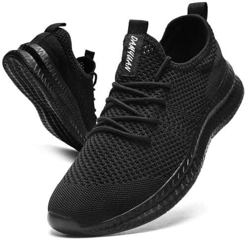 MGBDSZ Men Slip On Walking Shoes Tennis Gym Workout...