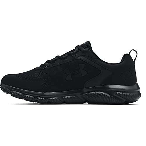 Under Armour Mens Charged Assert 9 Running Black Shoe