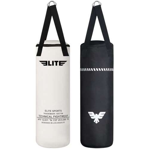 Elite Sports Boxing Bag 4 FT – Heavy Canvas, Unfilled