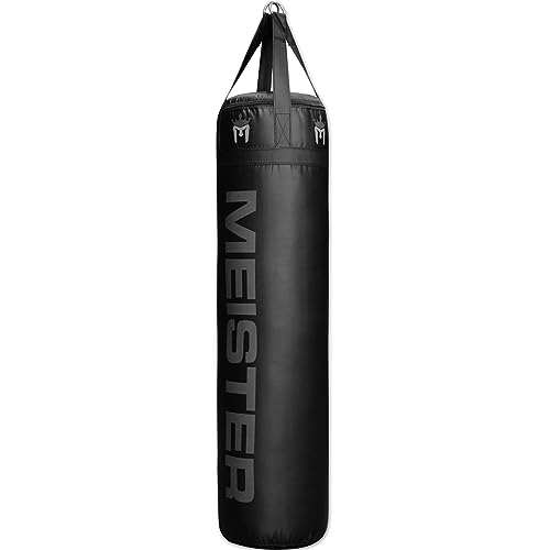 Meister 100lb Filled Heavy Bag for Boxing, MMA Muay Thai.
