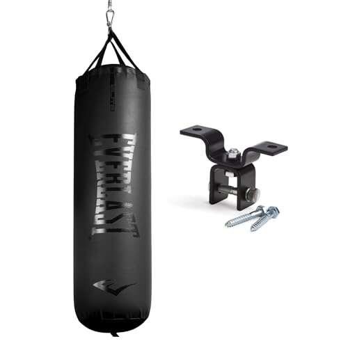 Everlast Elite 2 Heavy Bag (80 LB) with Wood Beam