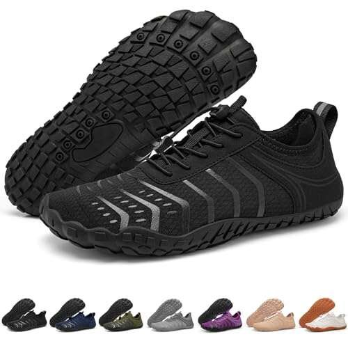 Barezoey 2026 New Hiking Barefoot Shoes Womens Water, Wide...