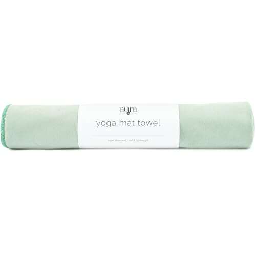 S&T INC. Microfiber Yoga Mat Towel, Quick Dry Absorbent