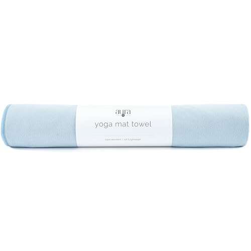 S&T INC. Yoga Mat Towel, Quick Dry Absorbent Microfiber