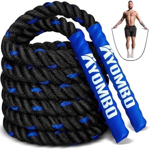 Ayombo Jump Rope, Weighted Jump Rope for Fitness, 1 lb
