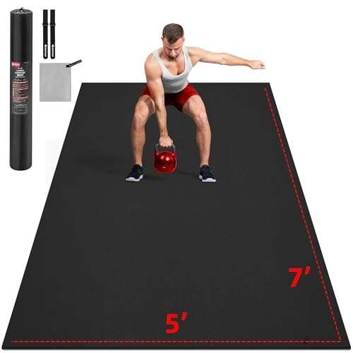 GymCope Extra Large Exercise Mat,...