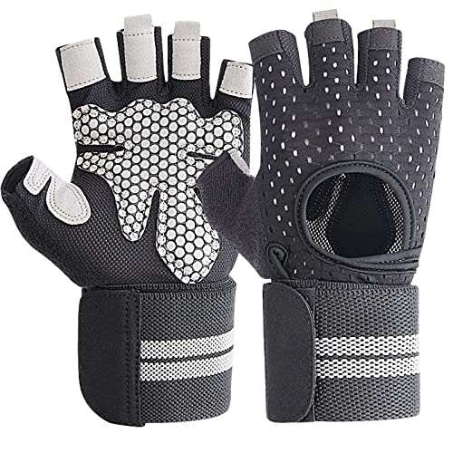 SUJAYU Workout Gloves for Men Workout Gloves Women...