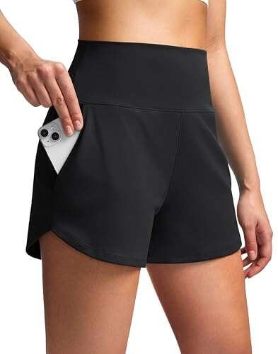 Soothfeel High Waisted Athletic Running Shorts for Women...