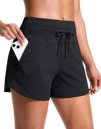 Soothfeel Women's Athletic Running Shorts with Pockets...