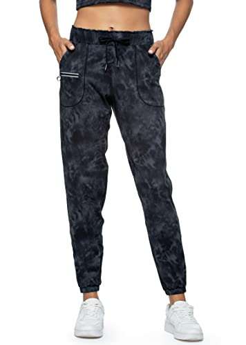Haowind Joggers for Women with Pockets Elastic Waist Lounge