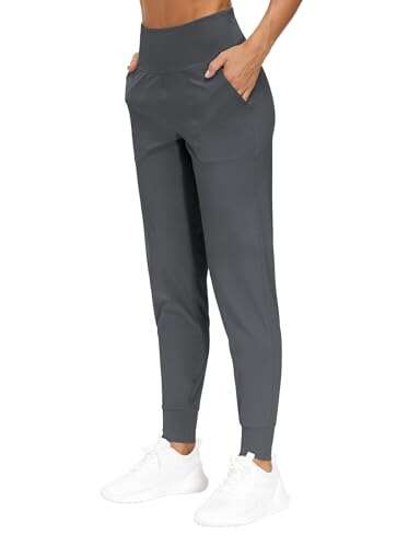 THE GYM PEOPLE Womens Joggers Pants with Pockets Tapered...