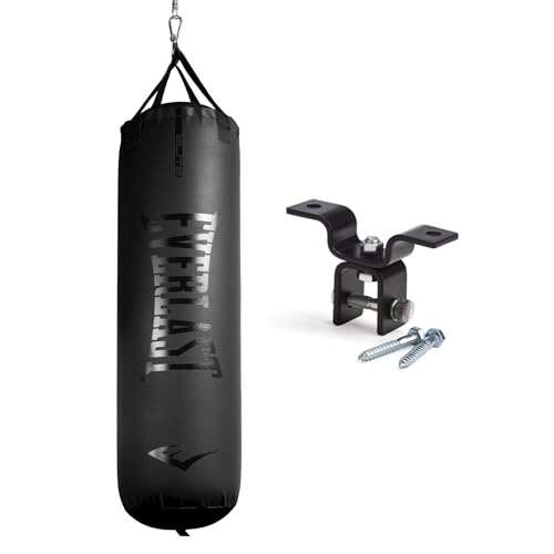 Everlast Elite 2 Heavy Bag (80 LB) with Wood Hanger
