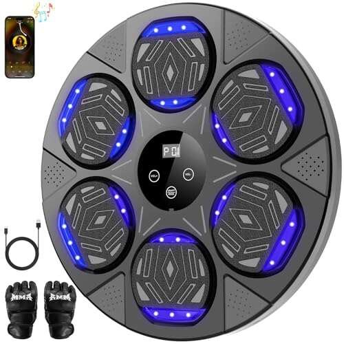 LOLBOX Music Boxing Machine, Boxing Wall Mount Smart Trainer