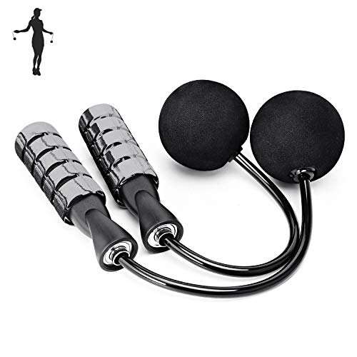 APLUGTEK Jump Rope, Training Ropeless Skipping Rope,...