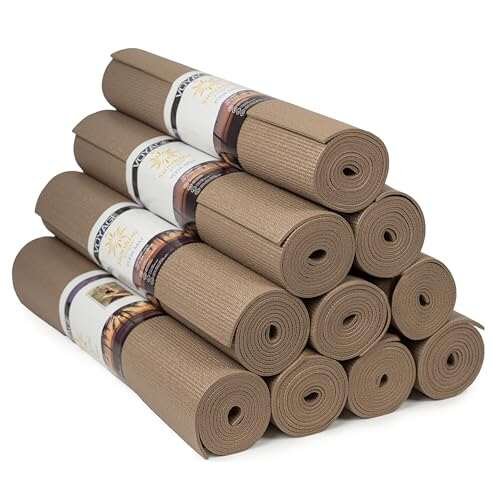 Sunshine Yoga Voyage Yoga Mat, 10 Pack, Professional 5mm...