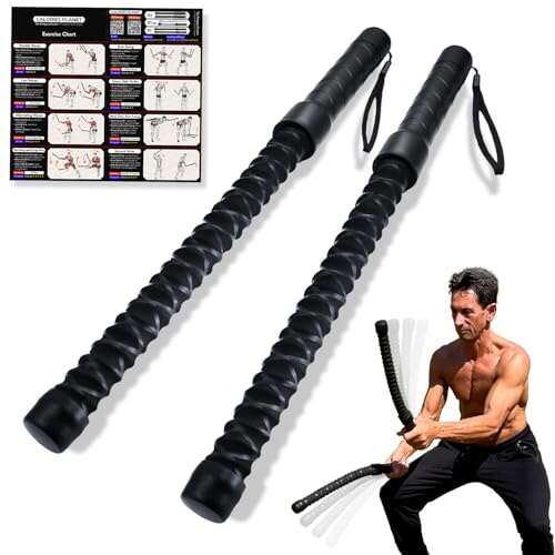 Calories Planet X1 Weighted Ropeless Battle Rope for...