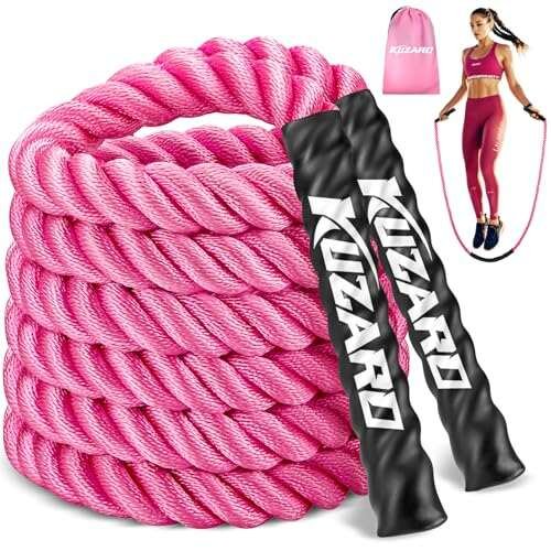 KUZARO Jump Rope, Weighted Jump Rope for Total Body Workout