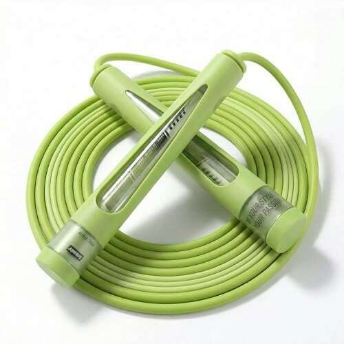 YUEDONG Adjustable Speed Jump Rope with Dual Ball Bearings