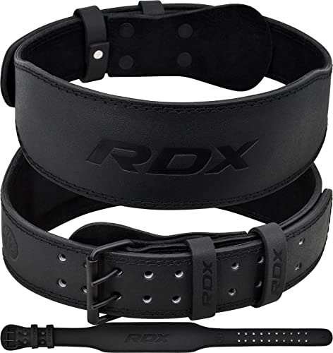 RDX Weight Lifting Belt Gym Fitness, Cowhide Leather Lumbar...