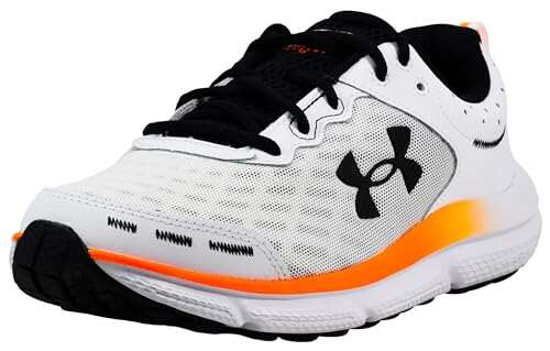 Under Armour Men's Charged Assert 10 Shoes, White/Black...