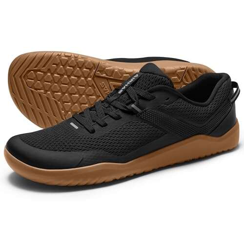 AIRHAS Mens Zero Drop Barefoot Shoes Anatomical Cross...