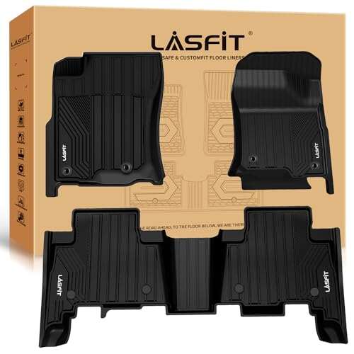 LASFIT Floor Mats for Toyota 4Runner 2013-2024 All Weather